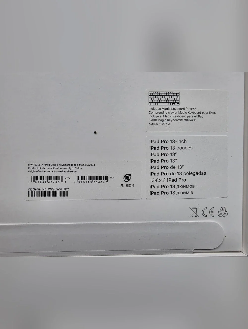 Apple Magic Keyboard For iPad Pro 13